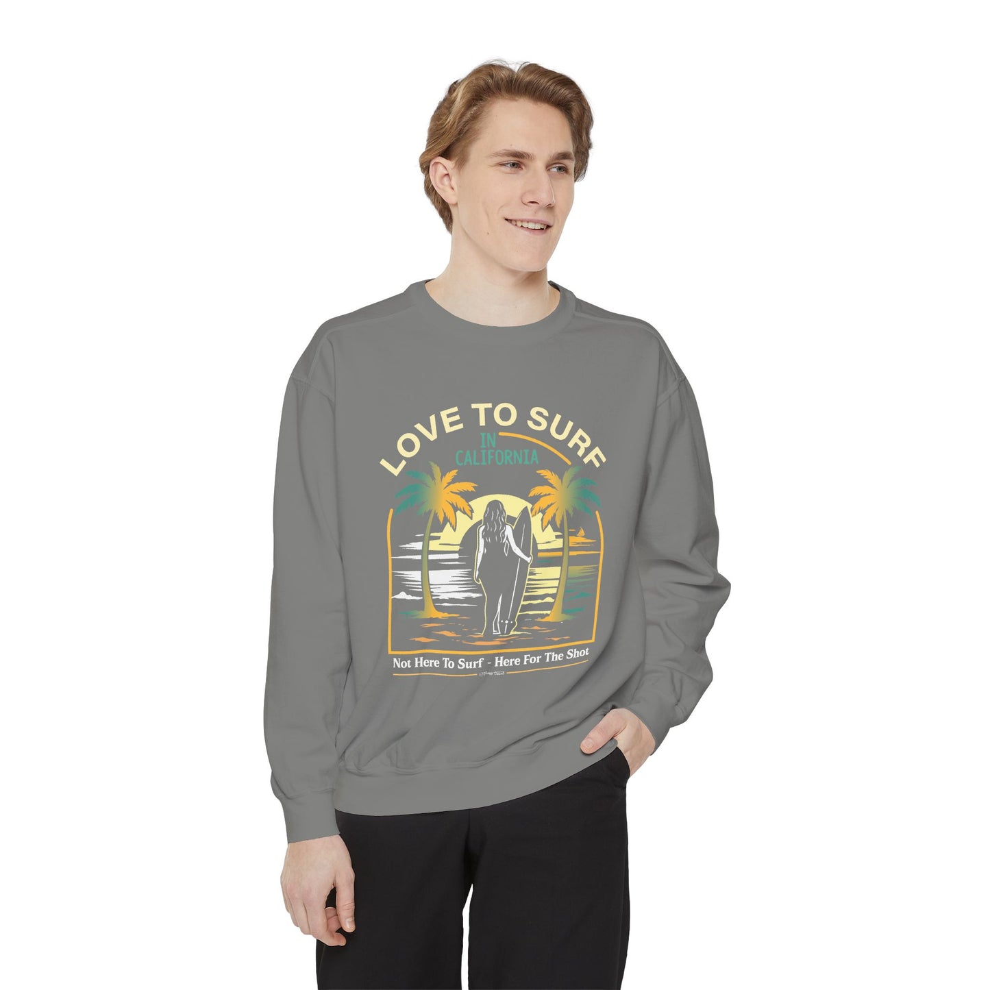 Access Travel "Love to Surf" Sweatshirt — California Surf Vintage