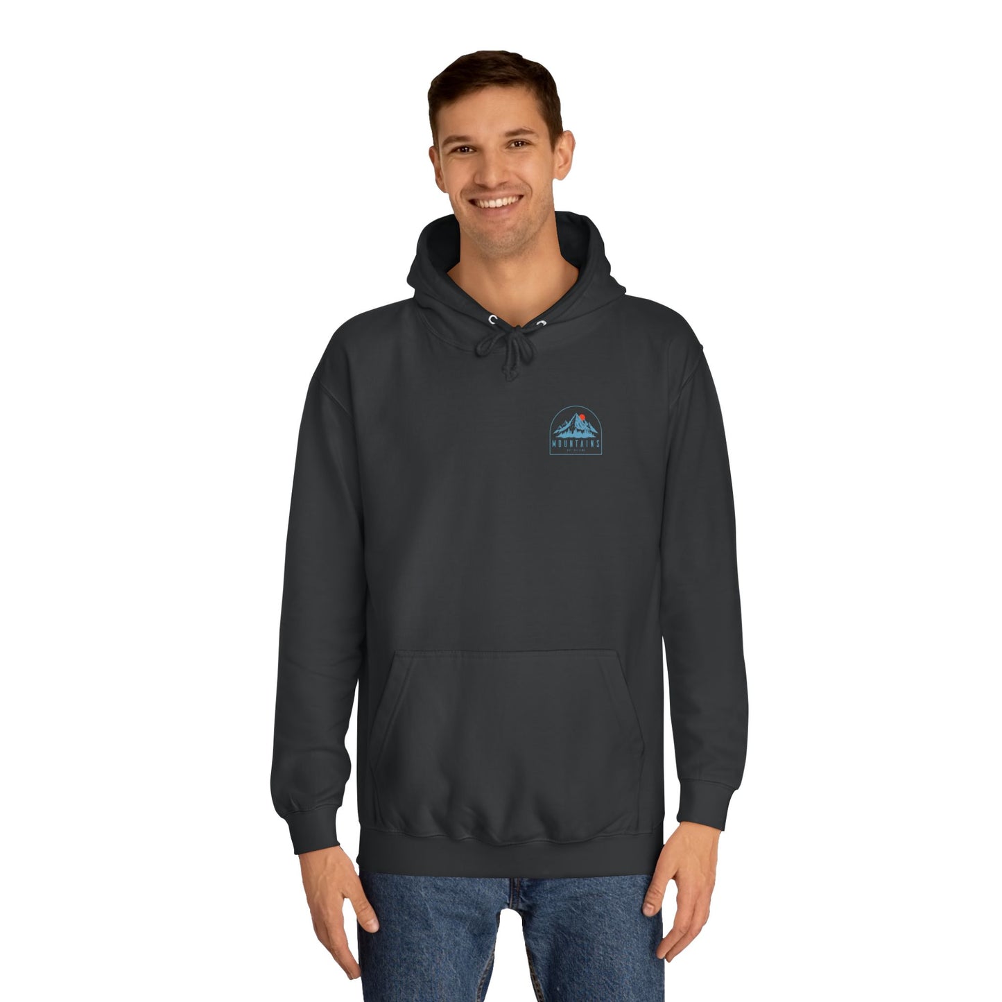 Access Travel "Mountains Are Calling" Sunset Hiking Hoodie