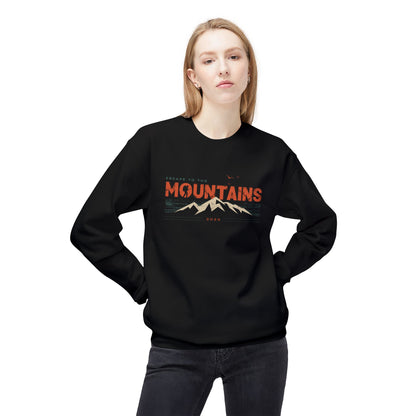 Access Travel "Escape To The Mountains" Adventure Hiking Sweatshirt