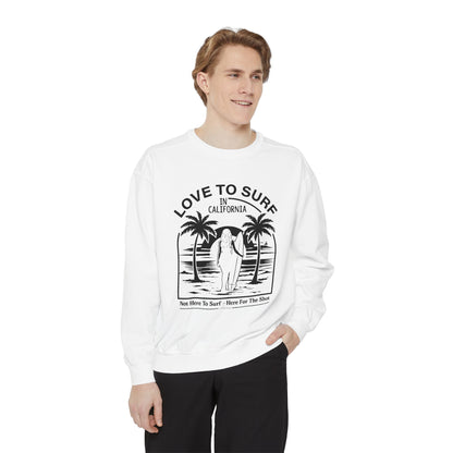 Access Travel "Love to Surf" Sweatshirt — California Surf Vintage
