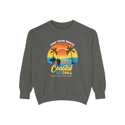 Access Travel "Coastal Chill" Beach Sunset Sweatshirt