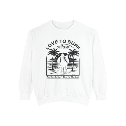 Access Travel "Love to Surf" Sweatshirt — California Surf Vintage