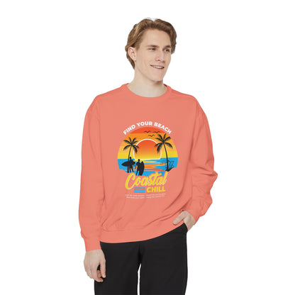 Access Travel "Coastal Chill" Beach Sunset Sweatshirt