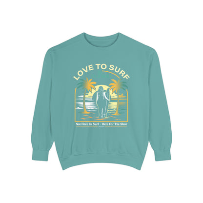 Access Travel "Love to Surf" Sweatshirt — California Surf Vintage