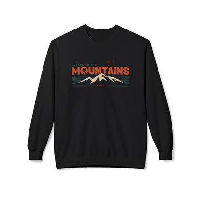 Access Travel "Escape To The Mountains" Adventure Hiking Sweatshirt