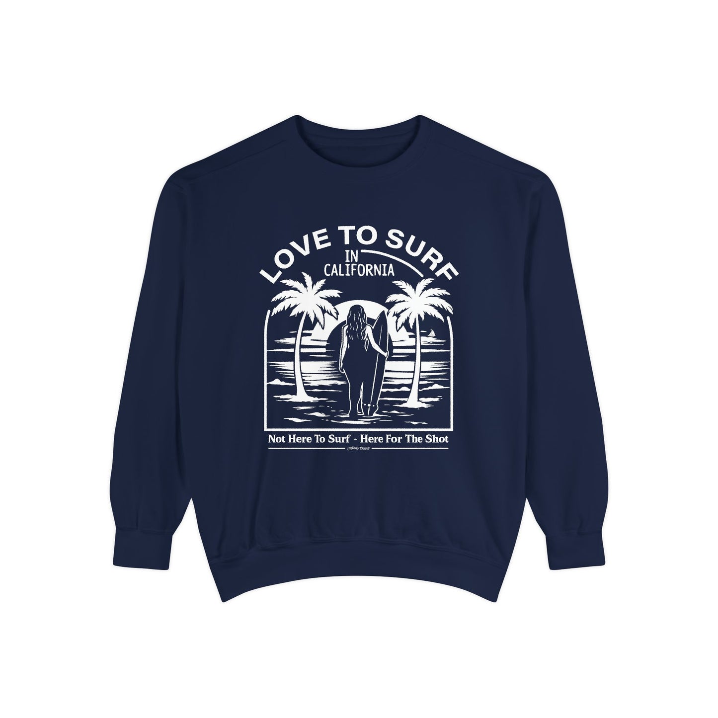 Access Travel "Love to Surf" Sweatshirt — California Surf Vintage