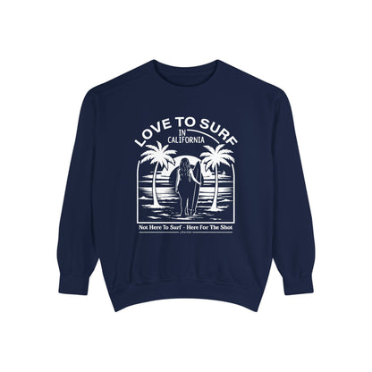 Access Travel "Love to Surf" Sweatshirt — California Surf Vintage