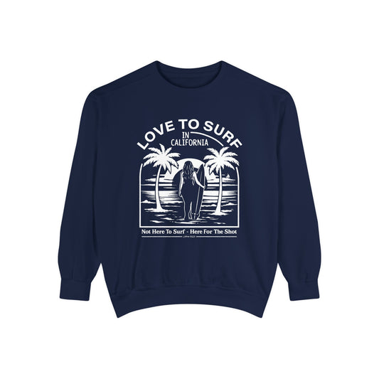 Access Travel "Love to Surf" Sweatshirt — California Surf Vintage