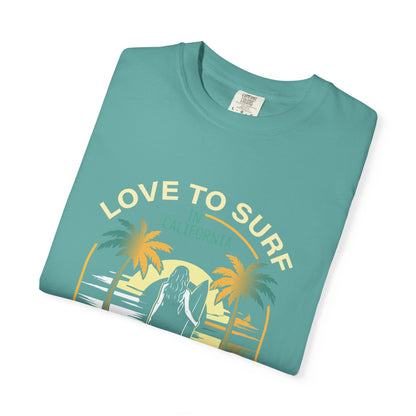 Access Travel "Love to Surf" Tshirt — California Surf Vintage