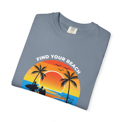 Access Travel "Coastal Chill" Beach Sunset T-Shirt