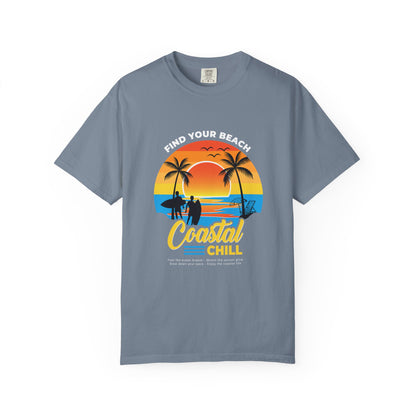 Access Travel "Coastal Chill" Beach Sunset T-Shirt