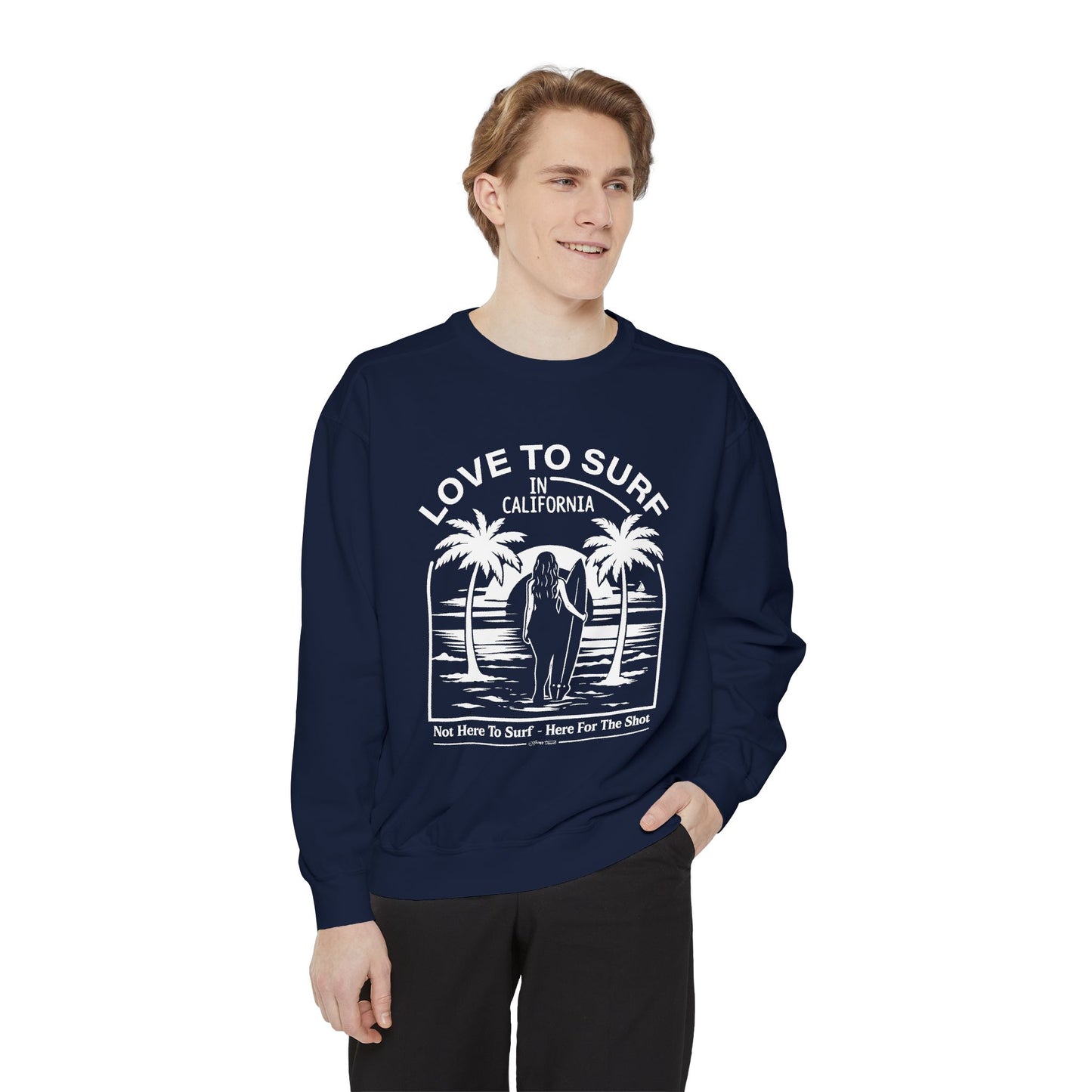 Access Travel "Love to Surf" Sweatshirt — California Surf Vintage
