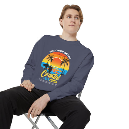 Access Travel "Coastal Chill" Beach Sunset Sweatshirt