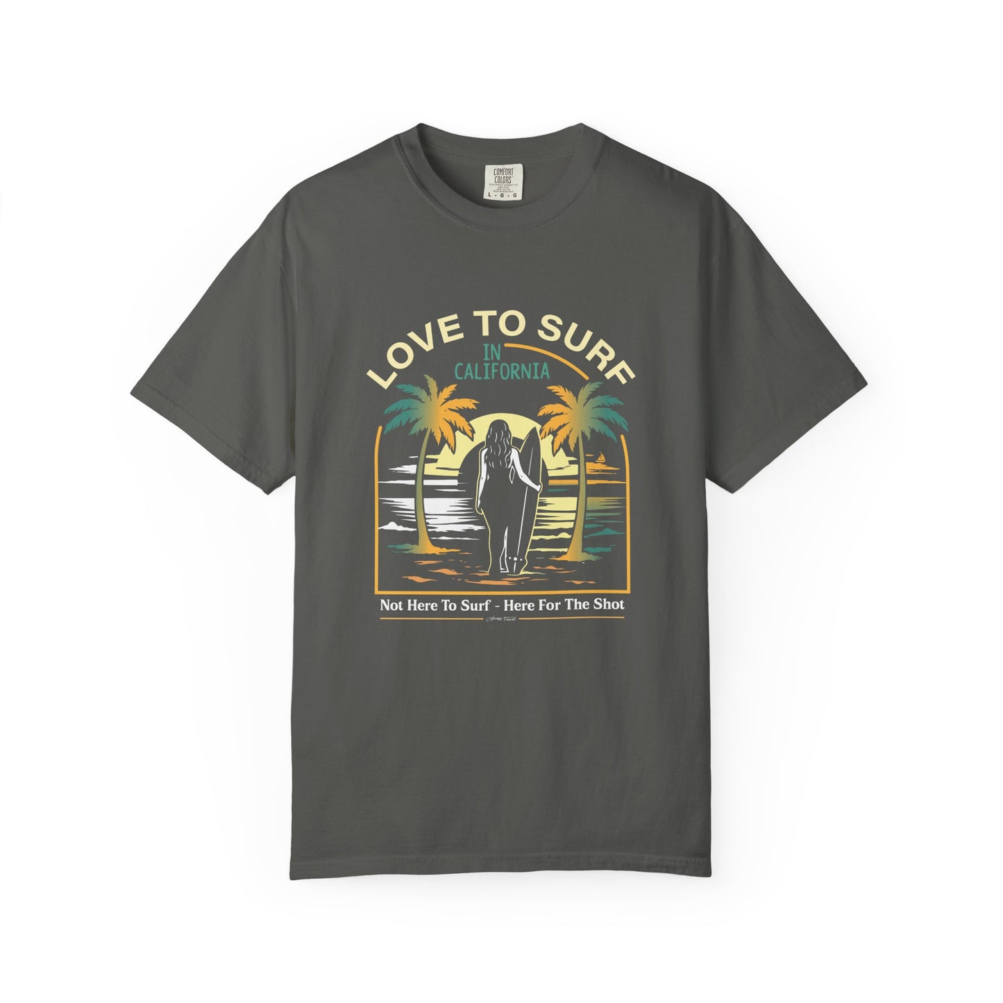 Access Travel "Love to Surf" Tshirt — California Surf Vintage