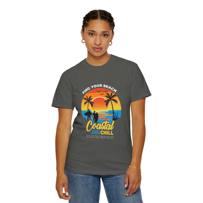 Access Travel "Coastal Chill" Beach Sunset T-Shirt