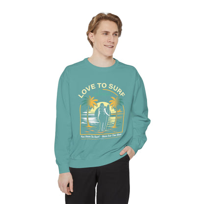 Access Travel "Love to Surf" Sweatshirt — California Surf Vintage