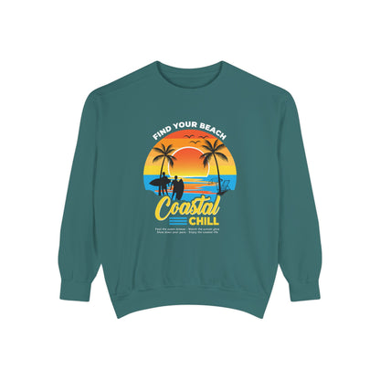 Access Travel "Coastal Chill" Beach Sunset Sweatshirt