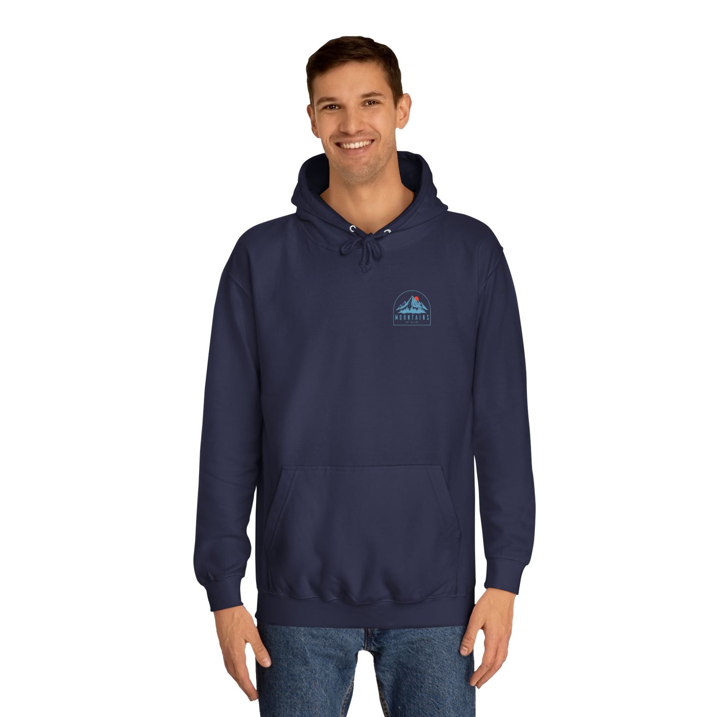Access Travel "Mountains Are Calling" Sunset Hiking Hoodie