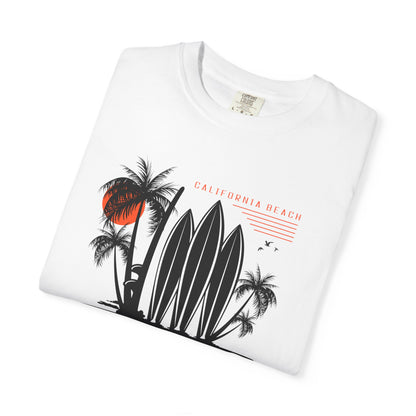 Access Travel "Surfing" Beach Palm Tee