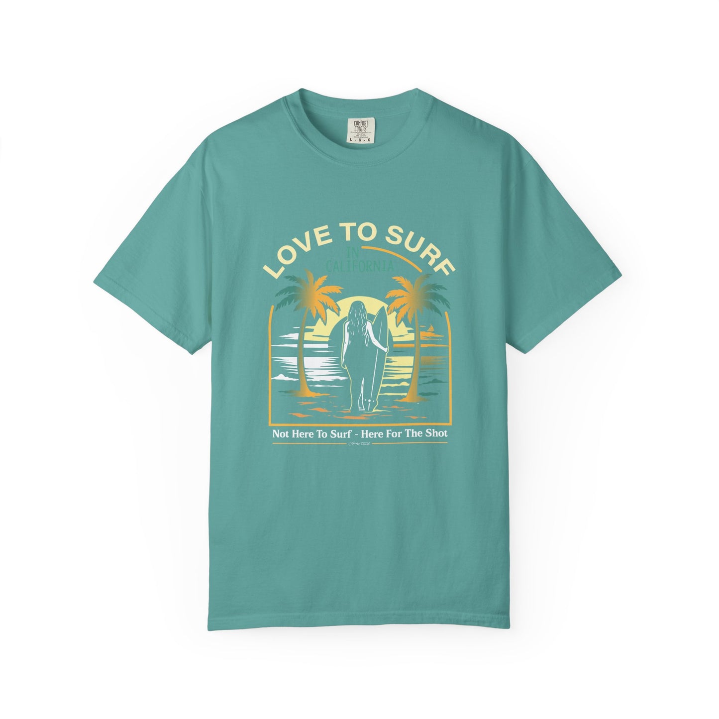 Access Travel "Love to Surf" Tshirt — California Surf Vintage