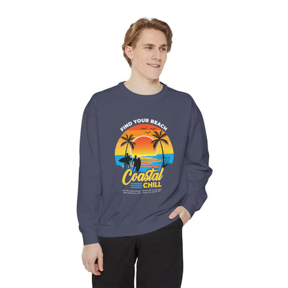 Access Travel "Coastal Chill" Beach Sunset Sweatshirt
