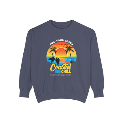 Access Travel "Coastal Chill" Beach Sunset Sweatshirt