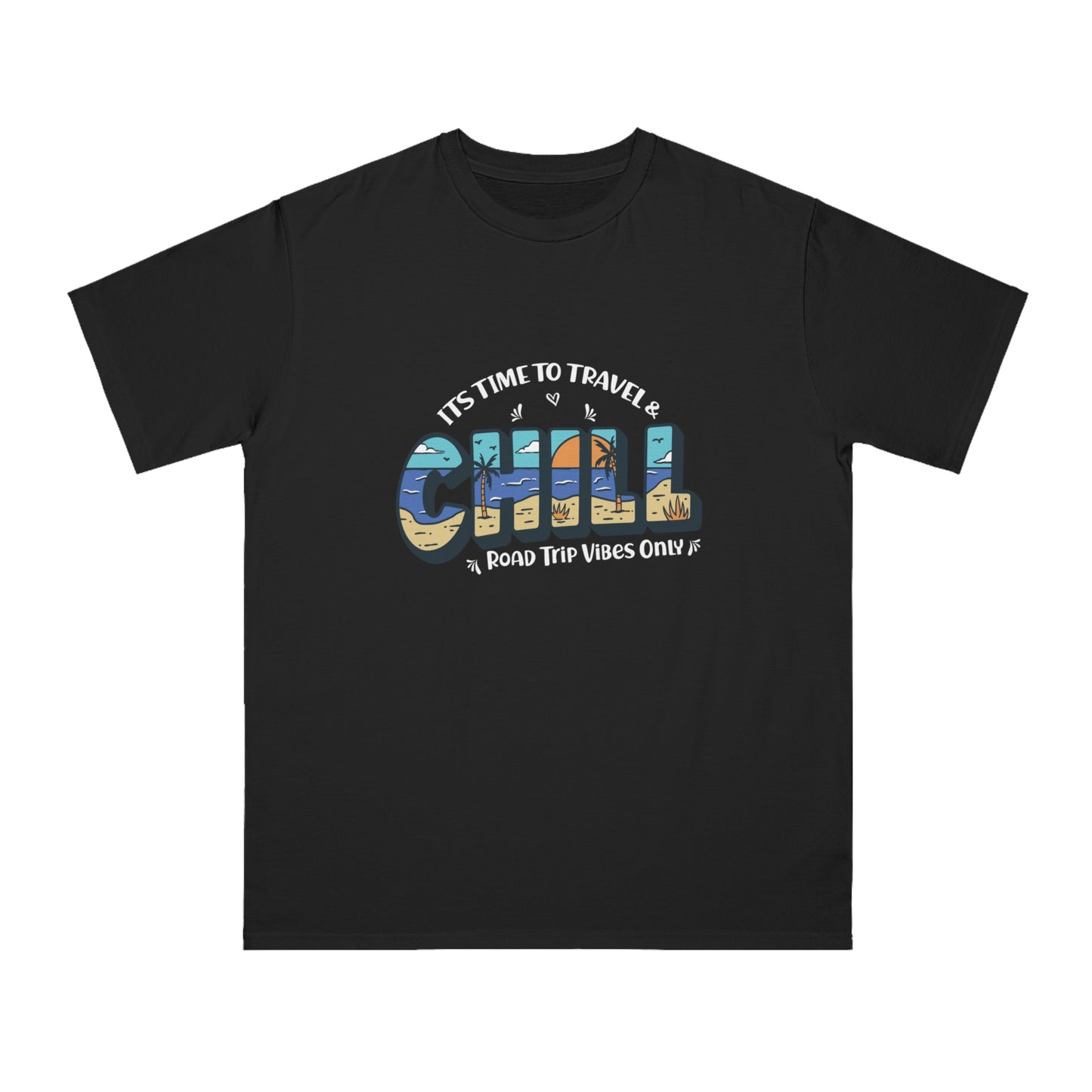 Access Travel "Chill Road Trip Vibes" Beach Graphic T-Shirt