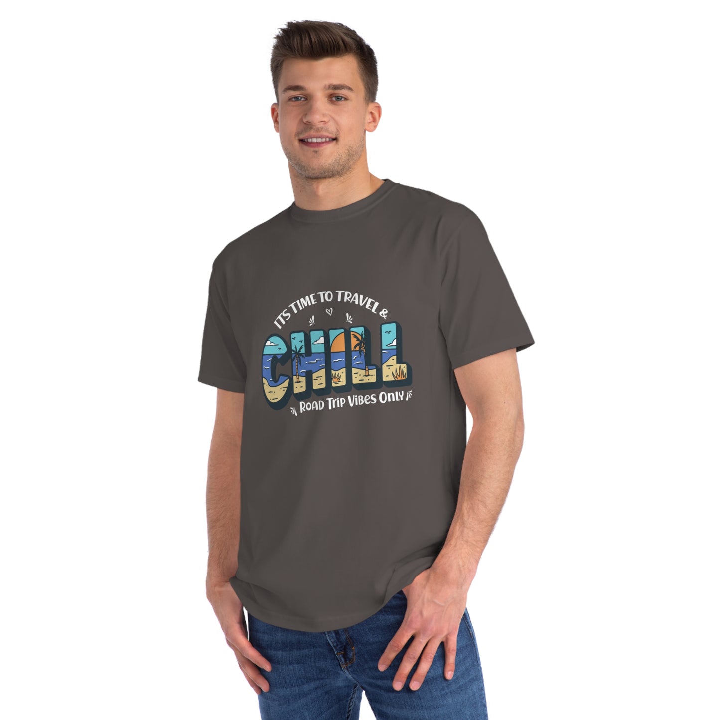 Access Travel "Chill Road Trip Vibes" Beach Graphic T-Shirt