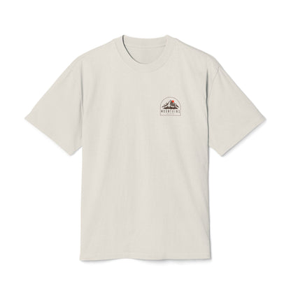 Access Travel "Mountains Are Calling" Retro Sunset Tee