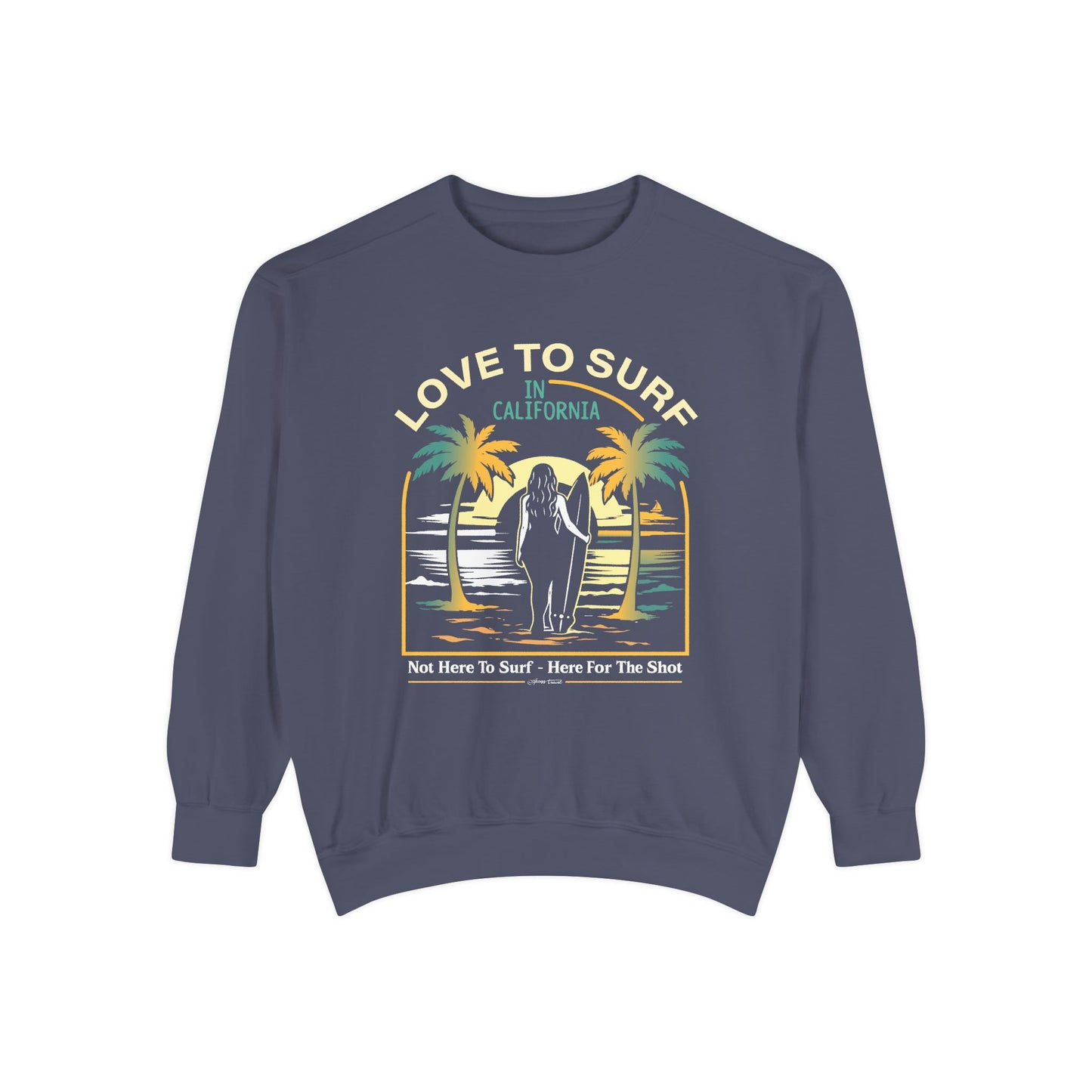 Access Travel "Love to Surf" Sweatshirt — California Surf Vintage