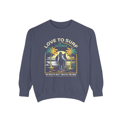 Access Travel "Love to Surf" Sweatshirt — California Surf Vintage
