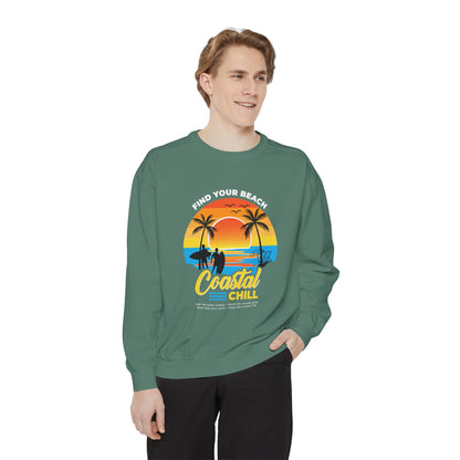 Access Travel "Coastal Chill" Beach Sunset Sweatshirt