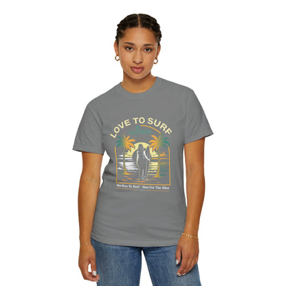 Access Travel "Love to Surf" Tshirt — California Surf Vintage
