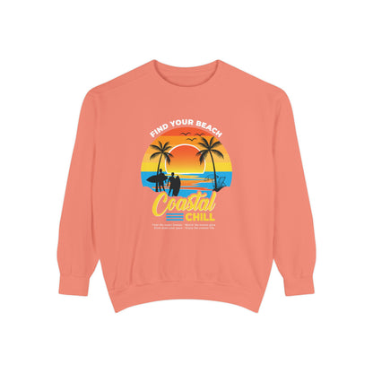Access Travel "Coastal Chill" Beach Sunset Sweatshirt