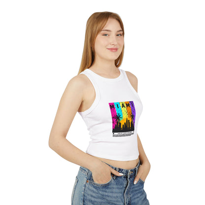 Access Travel "Miami" Retro Sunset Racer Tank