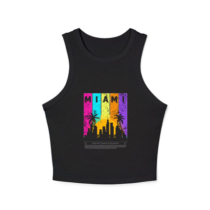 Access Travel "Miami" Retro Sunset Racer Tank