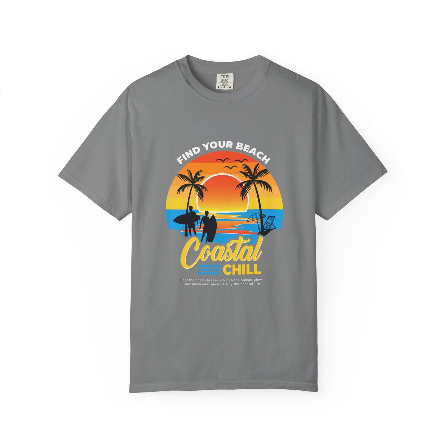 Access Travel "Coastal Chill" Beach Sunset T-Shirt