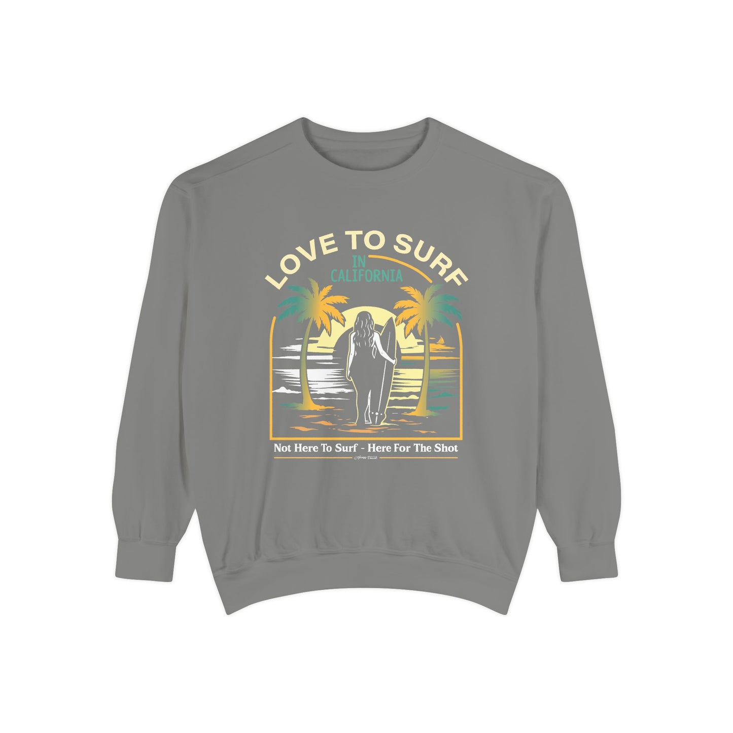 Access Travel "Love to Surf" Sweatshirt — California Surf Vintage