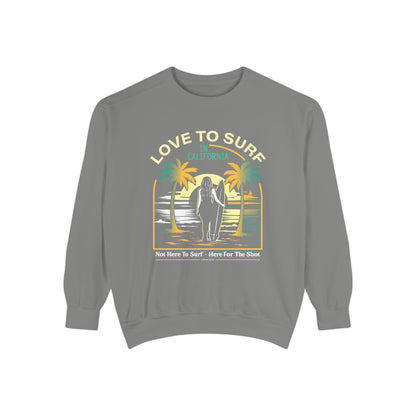 Access Travel "Love to Surf" Sweatshirt — California Surf Vintage