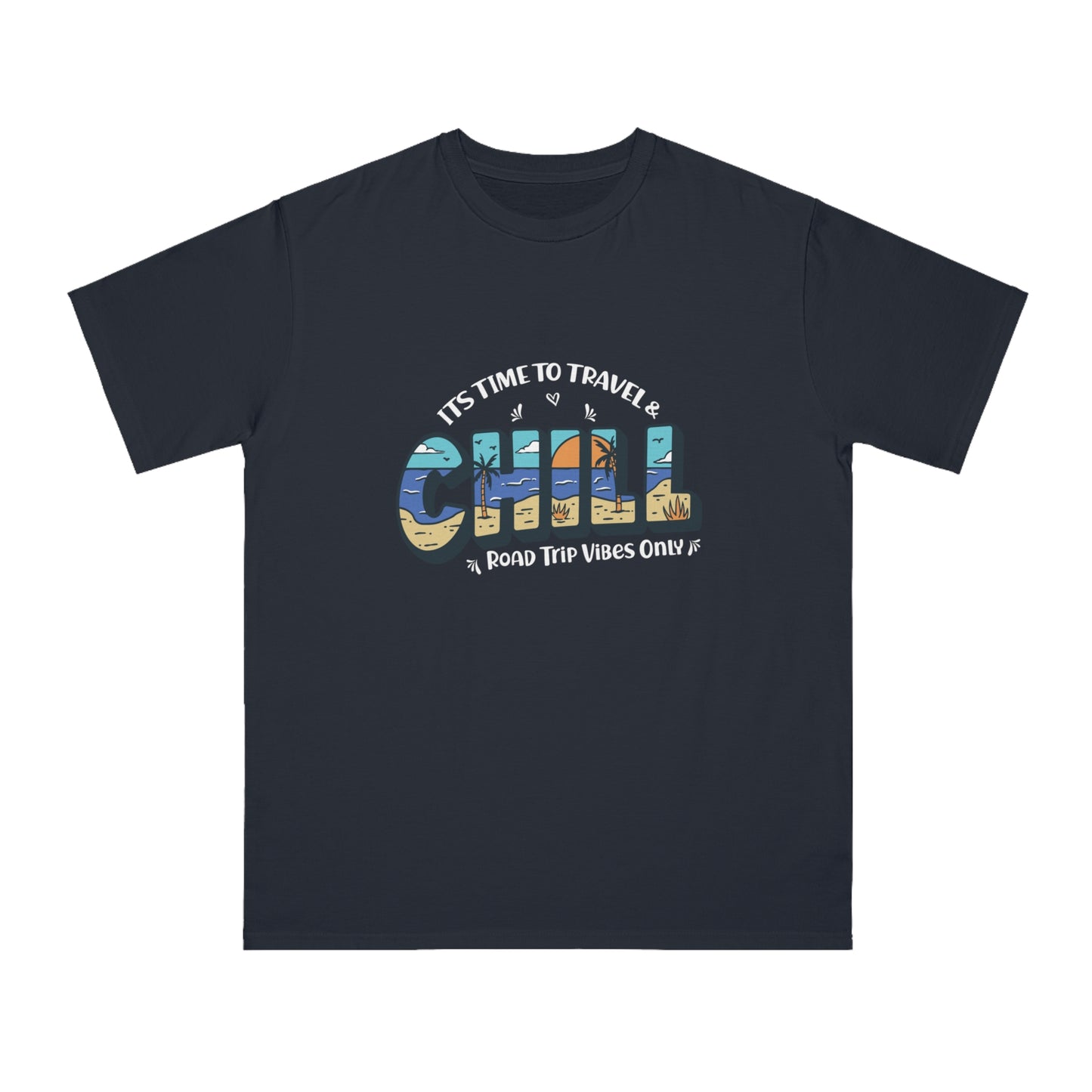 Access Travel "Chill Road Trip Vibes" Beach Graphic T-Shirt