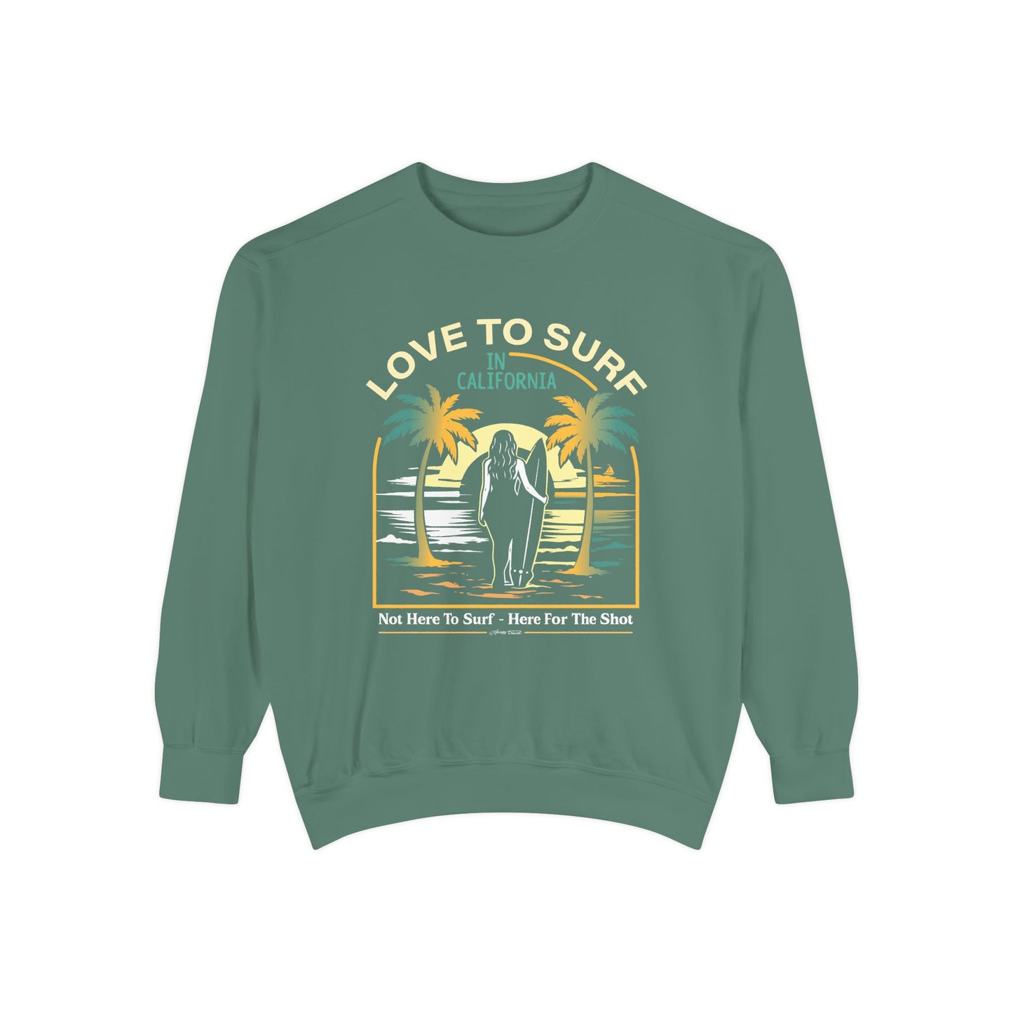 Access Travel "Love to Surf" Sweatshirt — California Surf Vintage