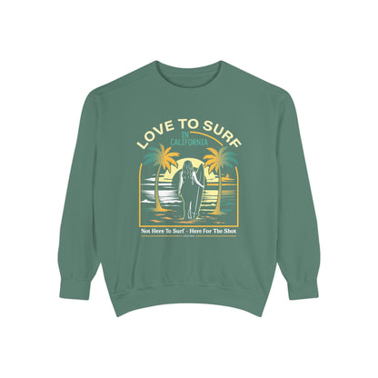 Access Travel "Love to Surf" Sweatshirt — California Surf Vintage