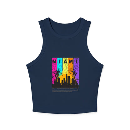 Access Travel "Miami" Retro Sunset Racer Tank