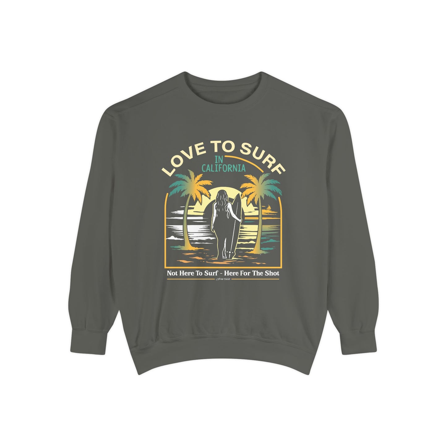 Access Travel "Love to Surf" Sweatshirt — California Surf Vintage