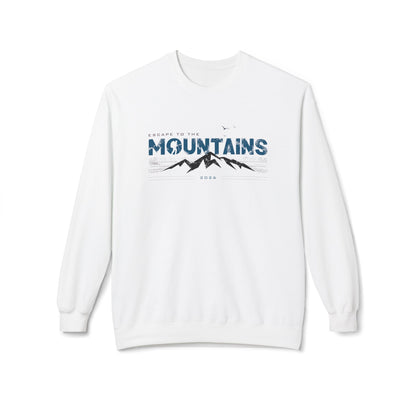 Access Travel "Escape To The Mountains" Adventure Hiking Sweatshirt