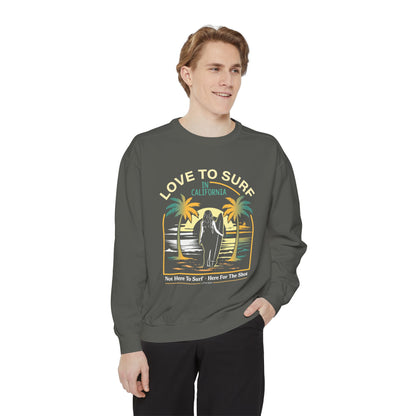 Access Travel "Love to Surf" Sweatshirt — California Surf Vintage