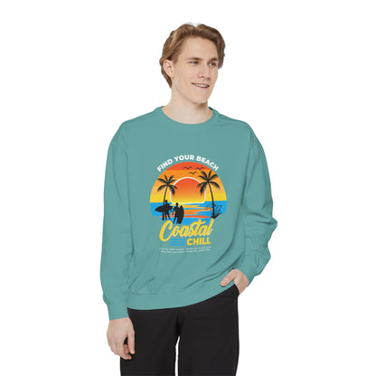Access Travel "Coastal Chill" Beach Sunset Sweatshirt