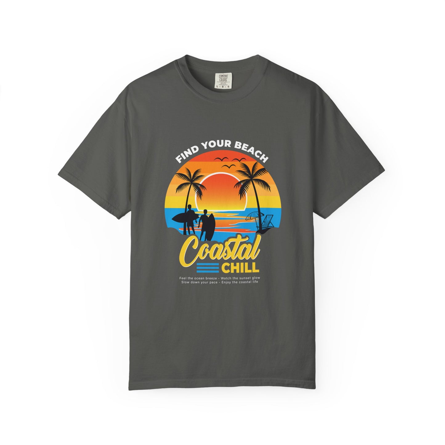 Access Travel "Coastal Chill" Beach Sunset T-Shirt