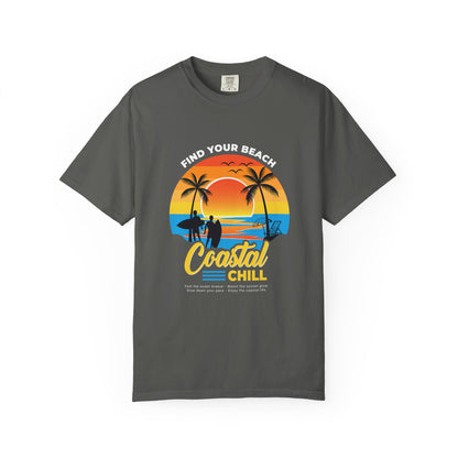 Access Travel "Coastal Chill" Beach Sunset T-Shirt