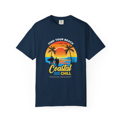 Access Travel "Coastal Chill" Beach Sunset T-Shirt